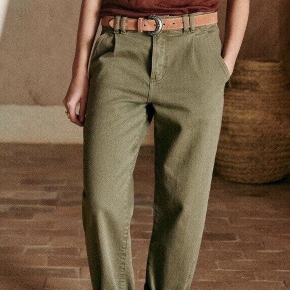 Sezane Manu Trousers US 2 / EU 34 - Picture 1 of 15